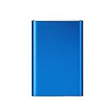 Irfora tragbare Festplatte,2 TB USB3.0 Hochgeschwindigkeits-tragbare Festplatte 2,5-Zoll-Mobilfestplatte Hochgeschwindigkeitsübertragung für PC Laptop Blau