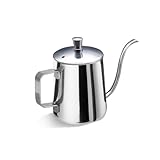 Pjeghbvop 350/600 ml Kaffeebereiter, Kaffee-Tropftöpfe, praktisch und Wasserkocher, lange schmale Ausgießer