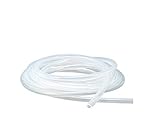 Antrella Flexibler Silikonschlauch Lebensmittelqualität 1.5mm ID x OD 3mm Wandstärke 0.75mm Wasserleitung, transparenter Schlauch 2 Meter Länge