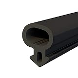 DQ-PP Fensterdichtung | Schwarz | 10 Meter | S-232 Panorama | PVC Fenster | Gummidichtug Dichtung Dichtband | Kunststofffensterdichtungen | ALU Profildichtung Türdichtung