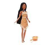 Disney Store Official - Pocahontas - Klassische Puppe - 29 cm/11' - Voll bewegliche Disney Puppe in einem wunderschönen Outfit - Mit Spielzeughaarbürste - Ab 3 Jahren geeignet