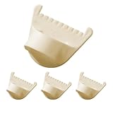 Generisch Nähfingerhut Für Handarbeit 4 Stück | Fingerhut für Handarbeiten - Schutzfingerhut für Anfänger Erwachsene Handarbeit Stickerei Quilting Polsterei Strickzeug