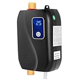 Elektrische Warmwasserbereiter, 220V Mini Klein Durchlauferhitzer, 3500W 0,6Mpa Elektrisch Warmwasserversorgung Bad Küche 25-50 °C