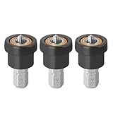 Schraubentiefenbegrenzungsdesign, 3-teiliges magnetisches Bit-Set für präzises Arbeiten an Trockenbau- und Gipskartonplatten (25 mm)