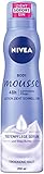 NIVEA Körper Mousse mit Sheabutter, für trockene Haut, Spender, 3er Pack (3 x 100 ml)