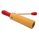 Abaodam Orff-Instrument Musikinstrumente Bildungsspielzeug Schlüsselanhänger Kinderwerkzeuge Musikalisches Elektrischer Schraubenschlüssel Schubladenfinder Magnete Tonblock Holz