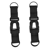 minkissy 2Stücke Teiliger Verstellbarer Brustgurt für Rucksäcke Hochfeste Schnallen für Flexible Nutzung Gepäckriemen oder Taschengurt für Reisen Outdoor Aktivitäten