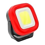 1000 Lumen Akku Strahler LED, Arbeitsleuchte LED Akku mit 4 Lichtmodi und 180° Drehbar, Vielseitiger und Tragbarer LED Baustrahler Akku für Innen und Außenbereich