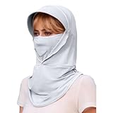 Gesichtsmaske Mit Sonnenschutz Sturmhaube Dünn Und Atmungsaktiv Sommer-Gesichtsmaske Winddichter Skimaske Ren Outdoor Sport Und Laufen