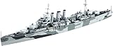 Aoshima British Heavy Cruiser Norfolk Modellbausatz im Maßstab 1:700