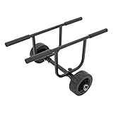 Hochleistungs-kajakwagen, 100 Kg Hohe Tragkraft, Rostfreie Edelstahlkonstruktion, Verstellbare Breite 42 cm, Universeller Transport An Stränden Und Gewässern