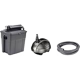 Pontec 50239 MultiClear Set 8000 - Komplettset aus Filterpumpe und Durchlauffilter / Durchlauffilterset / Mehrkammerfilter