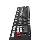 DMX-Controller, Dmx512-Konsole, Controller-Panel verwenden 256 Kanäle DMX-Lichtsteuerpult Steuerung, um Programm der Bühne Beleuchtung laufen zu bearbeiten für DJs, Bühnen, Diskotheken, Nachtclubs, Pa