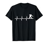 Snowboard Heartbeat - Snowboard T-Shirt