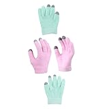 FOYTOKI 2Paare Feuchtigkeitsspendende mit Touchscreen Funktion Gel Handpflege für Trockene und Rissige Hände für Nachtpflege oder Hausarbeit UV Schutz und Entspannende