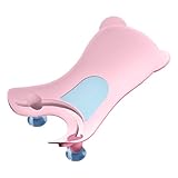 Baby Waschbecken，Tragbare Babybadewanne für Waschbecken & Badewanne, Praktisches Po-Waschbecken für Säuglinge, Leicht & Sicher – Ideal für den täglichen Gebrauch (Pink)