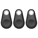 Tiardey 3 Stück Mini-GPS-Tracking-Finder, Geräte-Tag, Schlüsselfinder, Haustier-Tracker für Katzen, Hunde und Fahrzeug-Locator