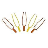 Sewroro 200 Stück Pflanzengabeln Kunststoff Wiederverwendbare Rankenbefestigung für Erdbeeren und Wassermelonen Gartenzubehör für Weinpflanzen und Ausläufer Zufällige Zufällige Farbe