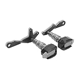 Motorrad Fallende Schutz Rahmen Slider Verkleidung Schutz Crash Pad Protector Für CBR500R CBR 500R 2021 2022 2023 CBR400R CBR 400R Crash Protector(Titan)