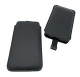 Universal Handy Tasche Etui Hülle Sleeve Einsteckhülle schwarz für u.a Apple iPhone 14 15 16 Pro Max, Google Pixel 9 Pro XL, Samsung Galaxy A15 A35 A55, S24 Ultra, S25 Ultra