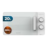 Cecotec Pro Clean 3120 Mikrowelle 700 W Mit Quarz Grill 800 W Mit Antibaktierieller Ready 2 Clean Beschichtung 3D Wave Technologie 20 L Garraum 6 Stufen Full White Frontaltür In Fullwhite
