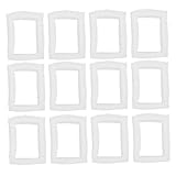 LOLIPPYY 12 Stück Teiliges Aktivkohle Wasserfilterpads für Katzenbrunnen und Automatischen Haustier Wasserspender Kompakt Austauschbar Verbessert Trinkwasserqualität für Katzen und Hunde