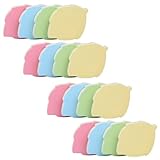 Haftnotizen in Blattform, 500 Blatt, 76 x 76 mm, selbstklebende Haftnotizen, bunte Haftnotizen, leuchtende Farben, selbstklebende Blöcke für Zuhause, Büro, Notebook