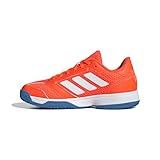 adidas Unisex Kinder Ligra 8 Kids Indoor Shoes, Team Solar Orange/Cloud White/Cloud White, 38 2/3 EU