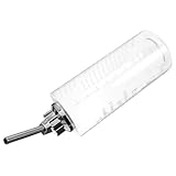 BELLIFFY Kaninchentränke, Haustierkäfig Wasserzufuhr, Tierwasserflasche, Hängende Haustierwasserflaschen, Hamster Wasserflaschenhalter, Haustierwasserflasche, Hamsterfutter Wasserflasche,
