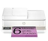 HP Envy 6520e, Multifunktionsdrucker, 6 Monate gratis drucken Instant Ink inklusive, Drucken, Kopieren, Scannen, Mobiler Faxversand, Wi-Fi, Automatischer Vorlageneinzug, Touchscreen