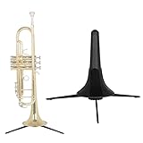 Brrnoo Posaunständer, Posaune Stand Bass Clarinet Stand Trompetenreiniger mit Posaunenständer für Posaunenständer