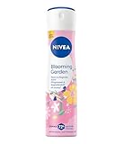 NIVEA Blooming Garden Artist Edition Deo Spray, Deodorant für 72h Anti-Transpirant-Schutz gegen Schweiß und Geruch, Deospray mit blumigem Duft (150ml)