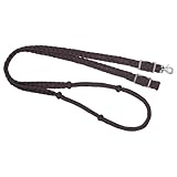 Tough 1 Zügel aus geknoteter Kordel, Braun