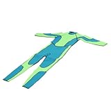 Ganzkörper-Neoprenanzug für, Grün, Langärmelig, 2,5 Mm, Warm, UV-Schutz, Oktopus-Muster, Kleinkind-Badeanzug Zum Schwimmen, Tauchen, Surfen mit Cartoon-Design, (14)