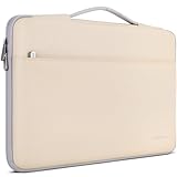 DOMISO 17 Zoll Wasserdicht Laptophülle Laptop Sleeve Case Notebook Hülle Tasche Schutzhülle für 17,3' HP Pavilion 17/17' ZBook Fury 17,3 G8 /IdeaPad 3 Gen 7/Chromebook 317,Beige