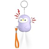 Taschenalarm 130 dB, Persönlicher Alarm für Frauen Sehr Laut, Schrillalarm mit LED-Licht zur Selbstverteidigung, Notfall Alarm Schlüsselanhänger für Kinder und Senioren
