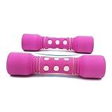 Kisangel 2St Kurzhanteln ohne Griff tragbar Gerät Hantel verstellbar Hantelstange Übung gym equipment fittnesgräte workout equipment hantelständer kurzhanteln dumbbells kleine Hantel Rosa