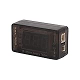 SHUAIGUO 1S LiHV Battery Tester Indicator -Checker, Unterstützt JST, MCPX, MCX, Leben, Lipo, Reverse Protection, 0,36 'rote Digitalrohranzeige für Drohnenbatterien