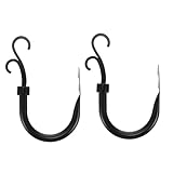 EPIGEIST 2 Stück Vorhanghalter aus Robustem Eisen Dekorative Gardinenhaken mit Wandmontage Vielseitig als Raffhalter Mantel Schalhalter für Wohnzimmer und Schlafzimmer