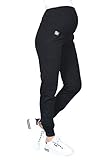 MijaCulture Casual Schwangerschaftshose Umstandshose mit Bauch-Panel Coco M003 (S, Schwarz)