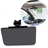 Car Sun Visor,Auto-Sonnenblende,Sonnenblende Verlängerung Auto,Sonnenblende,Blendschutz und UV-Schutz,für Fahrer und Beifahrer,Klarere Sicht(1 Stück)