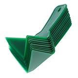 EXHUMKY 10 Stück Eckenkelle Teilig Spachtel für und Außenecken Komfortabler Griff Langlebig und Effizient für Trockenbauarbeiten und Spachtelmasse