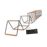 F Fityle Koordinationsleiter, Geschwindigkeitsleiter, multifunktional, verstellbar, flexibel, Agility-Trainingsgerät, Agility-Trainingsleiter für das