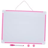 GARIOUANS Magnetisches Doppelseitiges Trocken Abwischbares Whiteboard in Wiederbeschreibbares Nachrichten Memoboard für Schule Home Office Leicht Stabil Vielseitig Einsetzbar