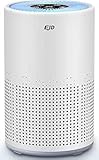 Luftreiniger für Schlafzimmer und Zuhause, leiser H13 HEPA-Luftreiniger mit 3-stufigem Filter, 3 Geschwindigkeitsstufen, 12 dB Schlafmodus zur Bekämpfung von Pollen, Staub, Tierhaaren, Gerüchen