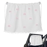 Paodduk Baby-Fensterrollos fürs Auto,Auto-Sonnenschutz für Babys | Auto-Seitenfensterrollos für Babys - Verdunkelungsvorhänge für Autofenster, Kinder-Sonnenschutzrollo für UV-Strahlen und Hitzeschutz