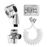 Spültisch-Wasserhahn-Sprühgerät – Küchenspüle-Schlauchbefestigungs-Set für Wasserhahn, 2 Sprühmodi, Reinigungswerkzeuge für Haushalt, Wohnmobil, Hauswirtschaftsraum, Badezimmer, Wäsche