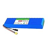 36V 100AH Lithium-Ionen-Akku Für E-Bike 10S3P Wiederaufladbare Lithium Batterie Für E-Scooter Mit 42V 2A Ladegerät Fahrrad Akkupack Integrierte Schutzschaltung XT30+JST