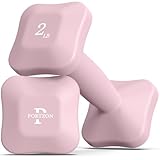 Portzon SafeGrip Kurzhanteln - Ergonomisch Neopren beschichtet mit Anti-Rutsch-Griffen, Perfekt für Home Workout und Personal Training, 2er Set