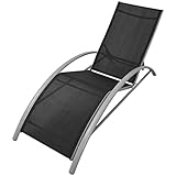 Dioche Strandstuhl, Sonnenliege aus Aluminium für den Außenbereich